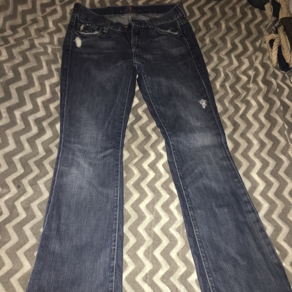 7 for all mankind jeans size 27